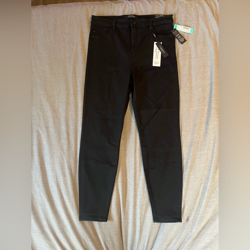 Classic black jeans.